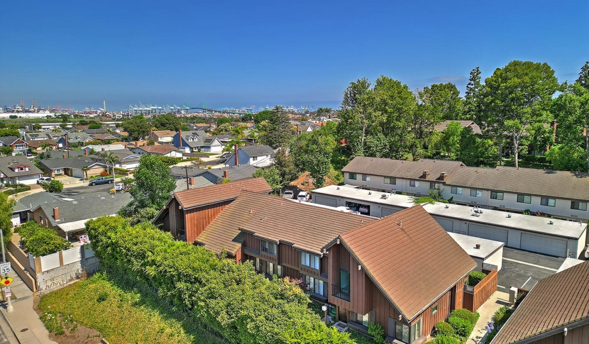 Aerial View Property in LA