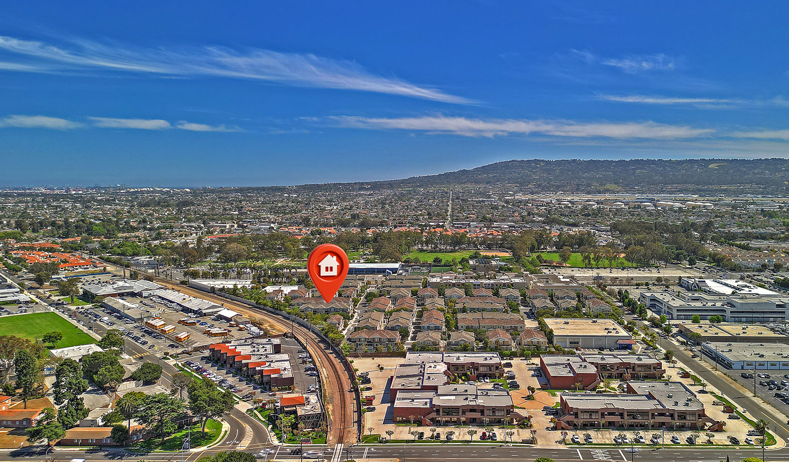 Aerial Real Estate Map