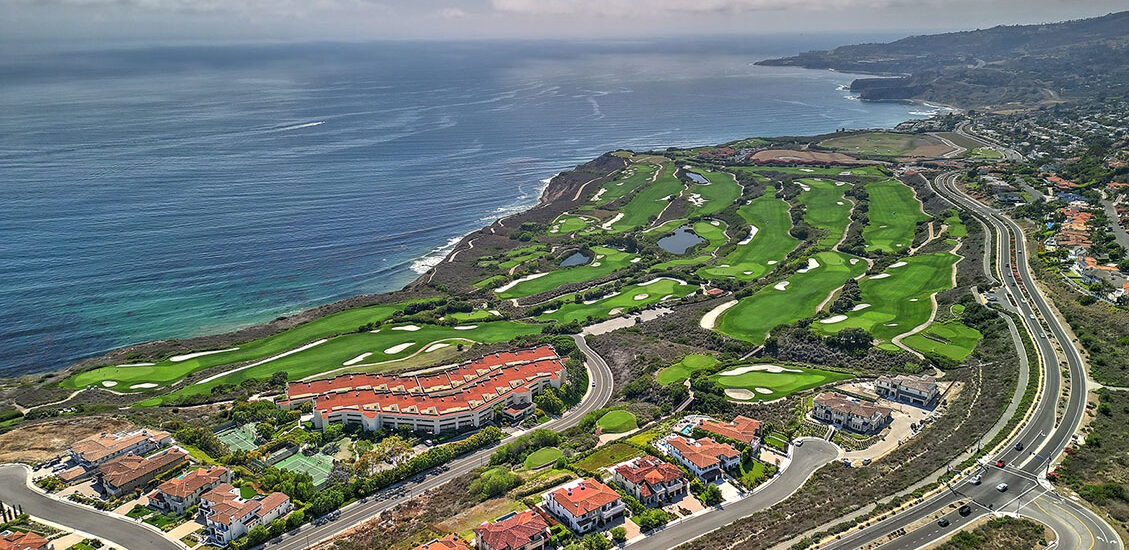 Aerial in Palos Verdes