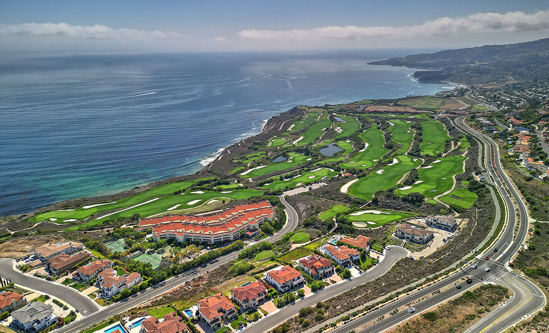 Aerial in Palos Verdes